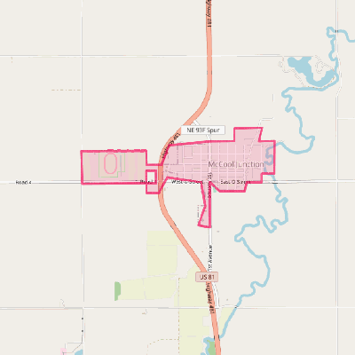 Map of McCool Junction