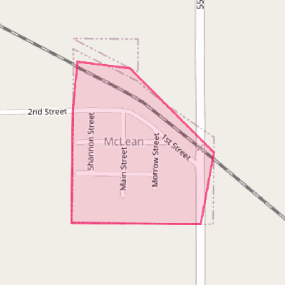 Map of McLean