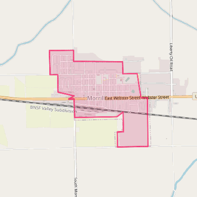 Map of Morrill