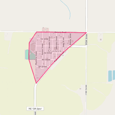 Map of Murdock