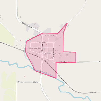 Map of Nehawka