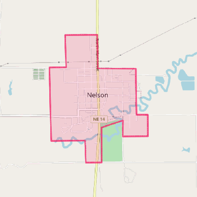 Map of Nelson