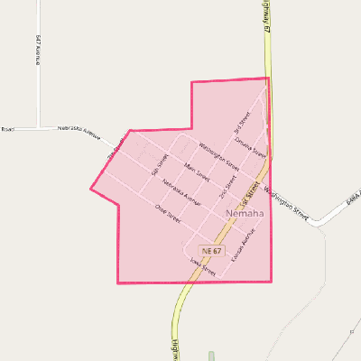 Map of Nemaha