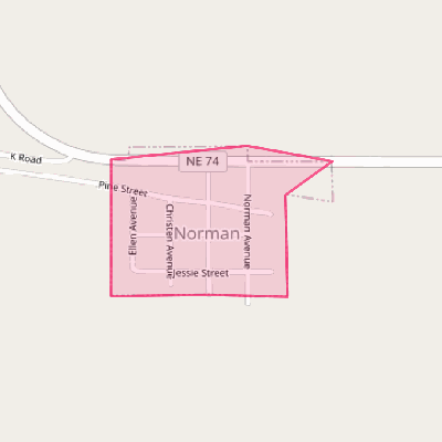 Map of Norman