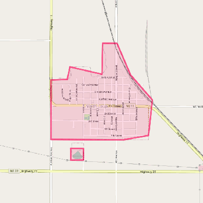 Map of North Loup