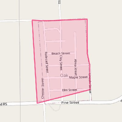 Map of Oak