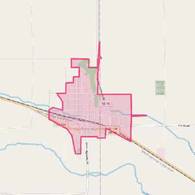 Map of Oxford