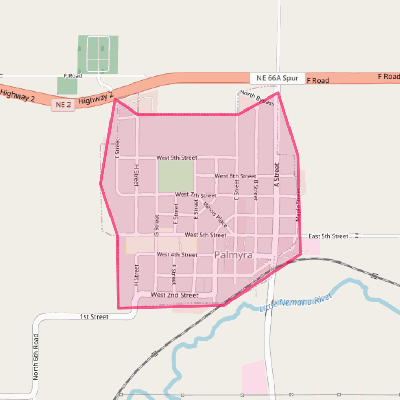 Map of Palmyra