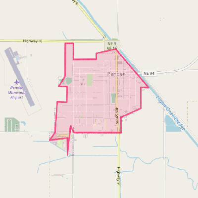 Map of Pender