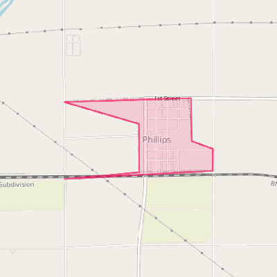 Map of Phillips