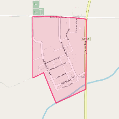 Map of Pleasanton