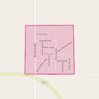 Map of Ragan