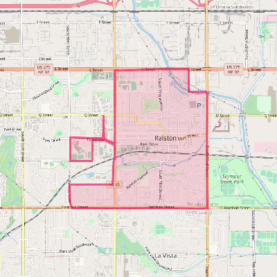 Map of Ralston