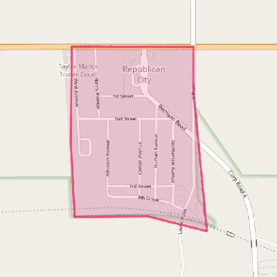 Map of Republican City