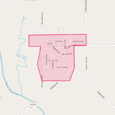 Map of Rockville