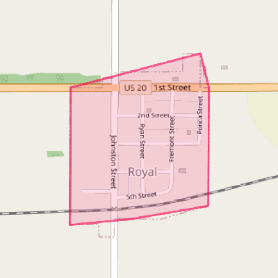 Map of Royal