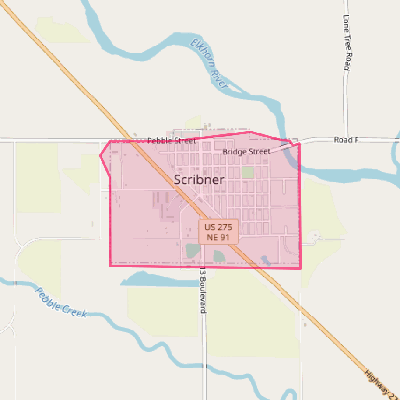 Map of Scribner