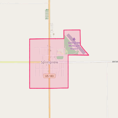 Map of Springview