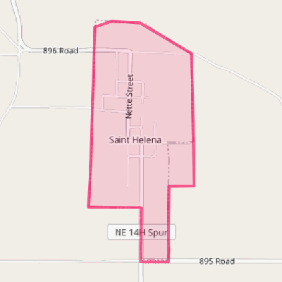 Map of St. Helena