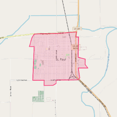 Map of St. Paul