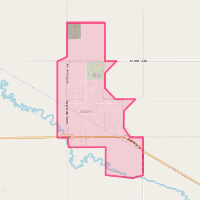 Map of Stuart