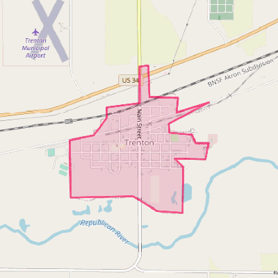 Map of Trenton