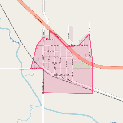 Map of Unadilla