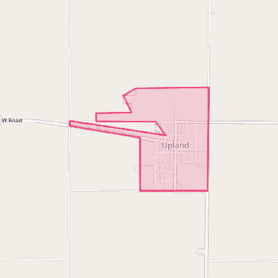 Map of Upland