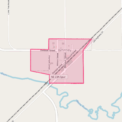 Map of Whitney