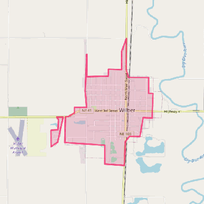 Map of Wilber