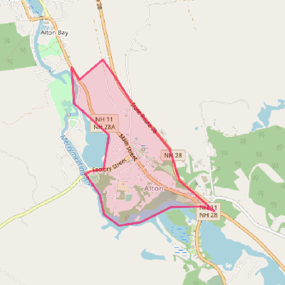 Map of Alton