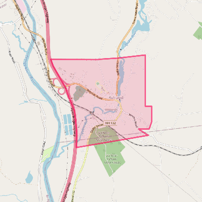 Map of Ashland