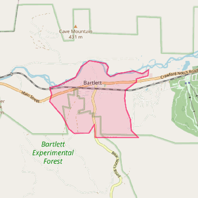 Map of Bartlett