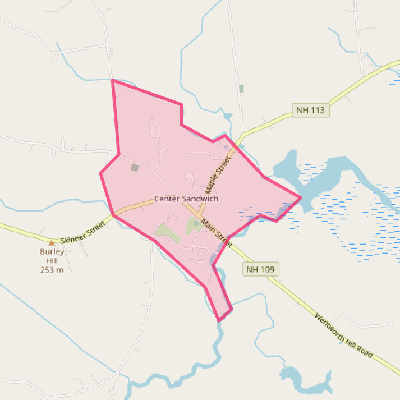 Map of Center Sandwich