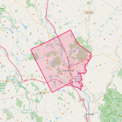 Map of Concord