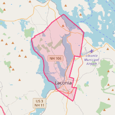 Map of Laconia