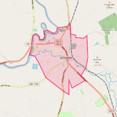 Map of Lancaster