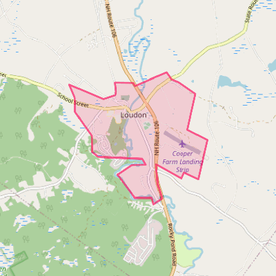 Map of Loudon