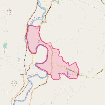 Map of North Haverhill