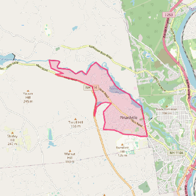 Map of Pinardville