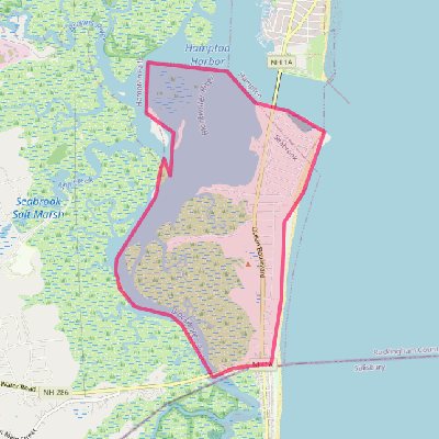 Map of Seabrook Beach