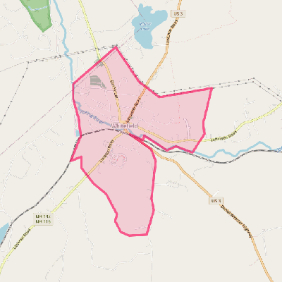 Map of Whitefield