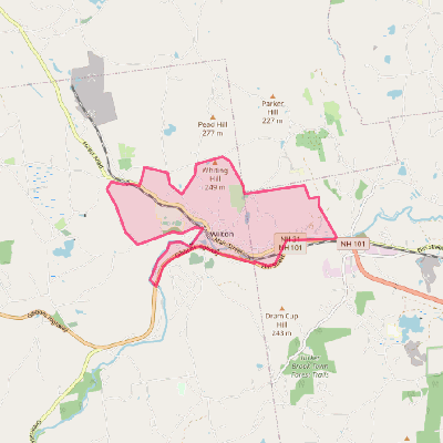 Map of Wilton