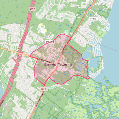 Map of Barnegat