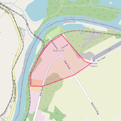 Map of Brainards