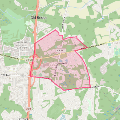 Map of Brownville