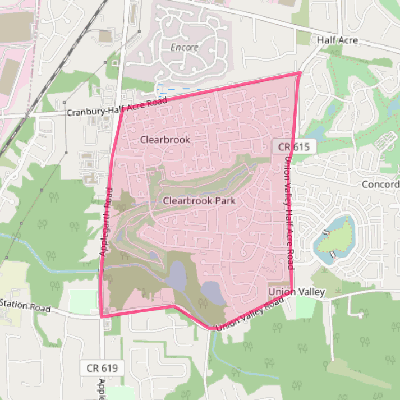 Map of Clearbrook Park