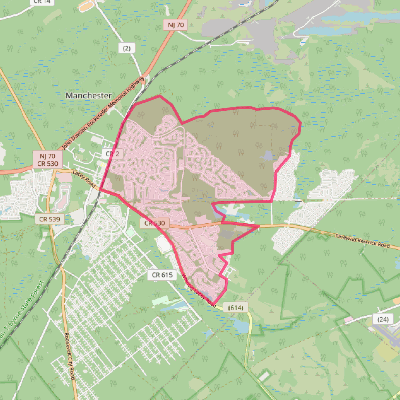 Map of Crestwood Village