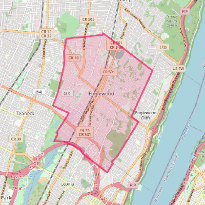 Map of Englewood