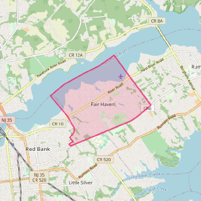 Map of Fair Haven